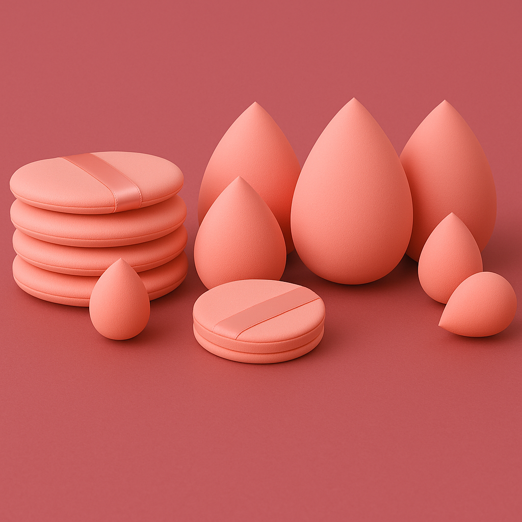 Lot de 12 éponges de maquillage